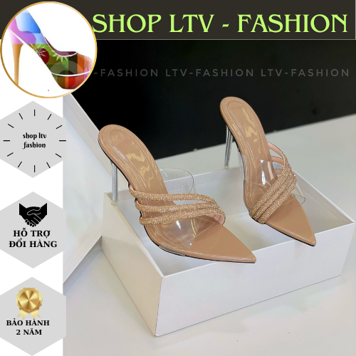 Guốc nữ cao gót 9cm gót nhọn muic nhọn siêu xinh