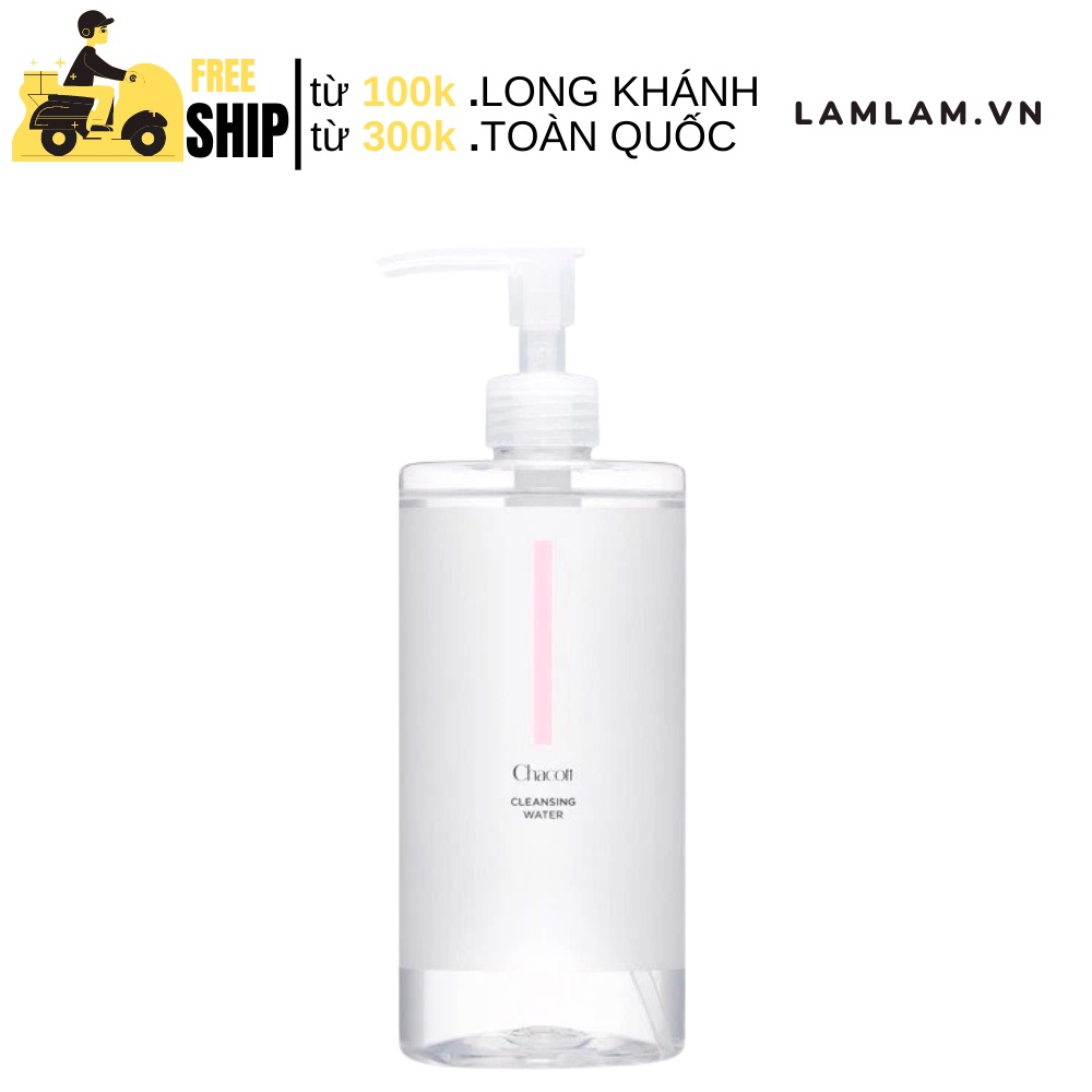 Nước tẩy trang Chacott cleansing Water 500mL