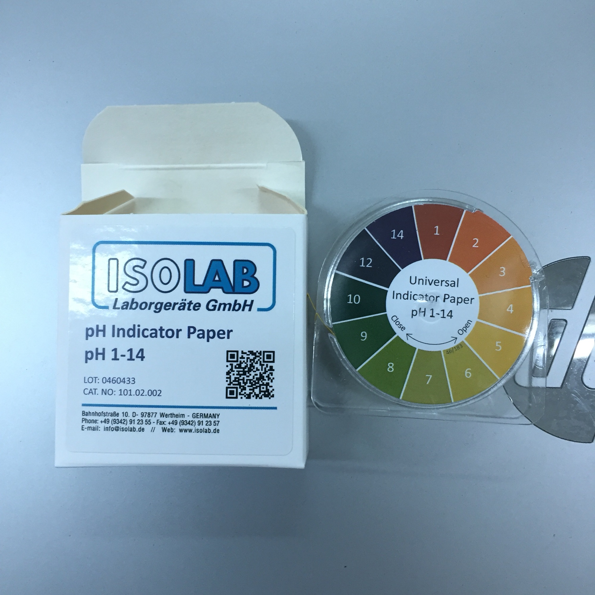 Giấy đo pH Isolab Đức