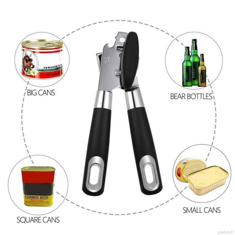 Khóa, Dụng cụ, Thiết bị đa năng chuyên dụng dễ dàng vặn mở, khui nắp lon đồ hộp cao cấp cho nhà hàng, bar, gia đình