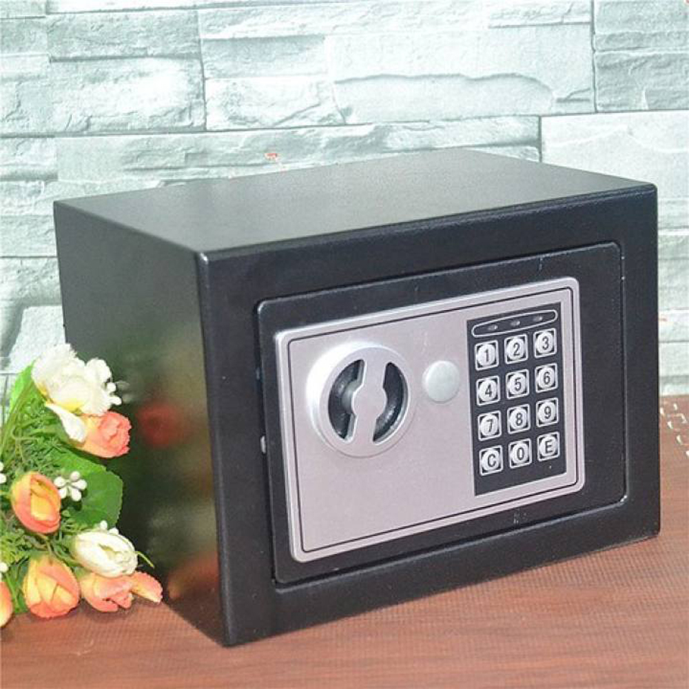 Két sắt mini thanh lý, két sắt mini có khoá mật mã xách tay két sắt thông minh tiết kiệm cho gia đình, két sắt mini an toàn cỡ nhỏ xách tay mini tiết kiệm cho gia đình chống cháy có khe nhét tiền két sắt 17e sơn tĩnh điện