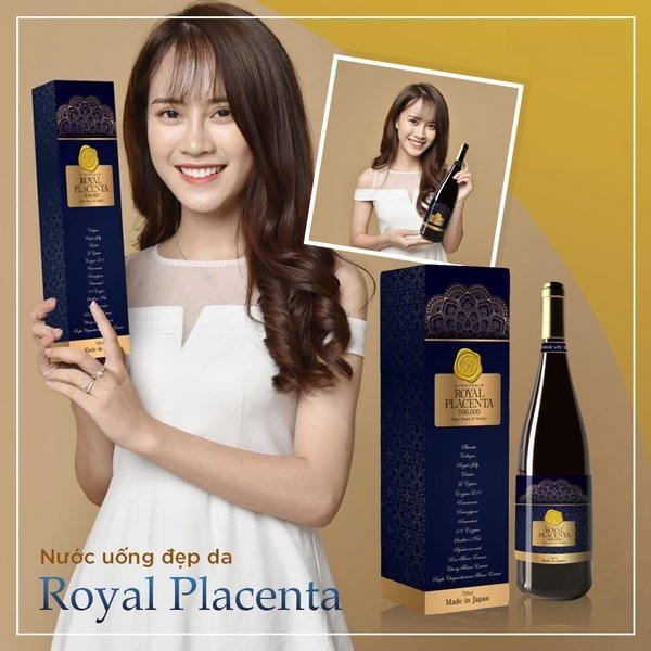 Nước uống đẹp da royal placenta 500.000 720ml