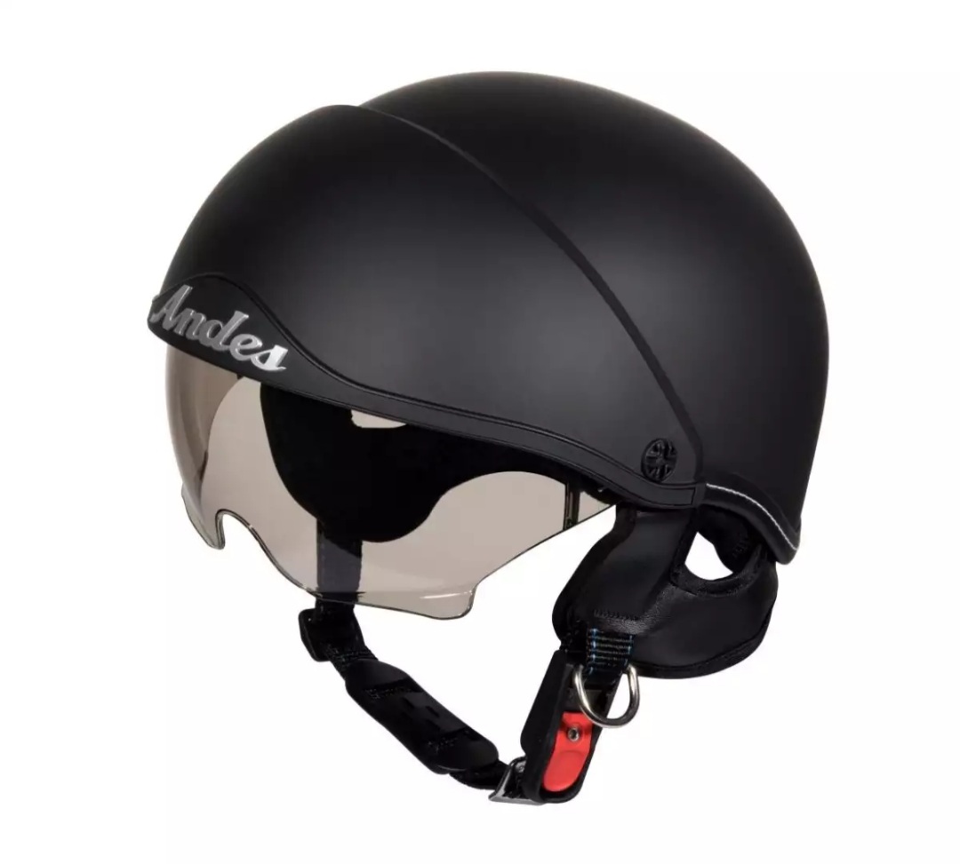 [HCM]Nón bảo hiểm nửa đầu ANDES 3S M139 GIẤU KÍNH - Tháo được lót / Tháo được kính