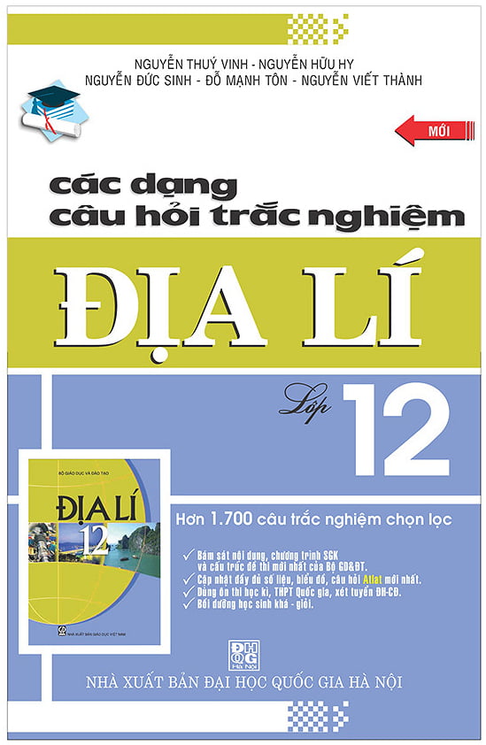 Fahasa - các dạng câu hỏi trắc nghiệm địa lý 12