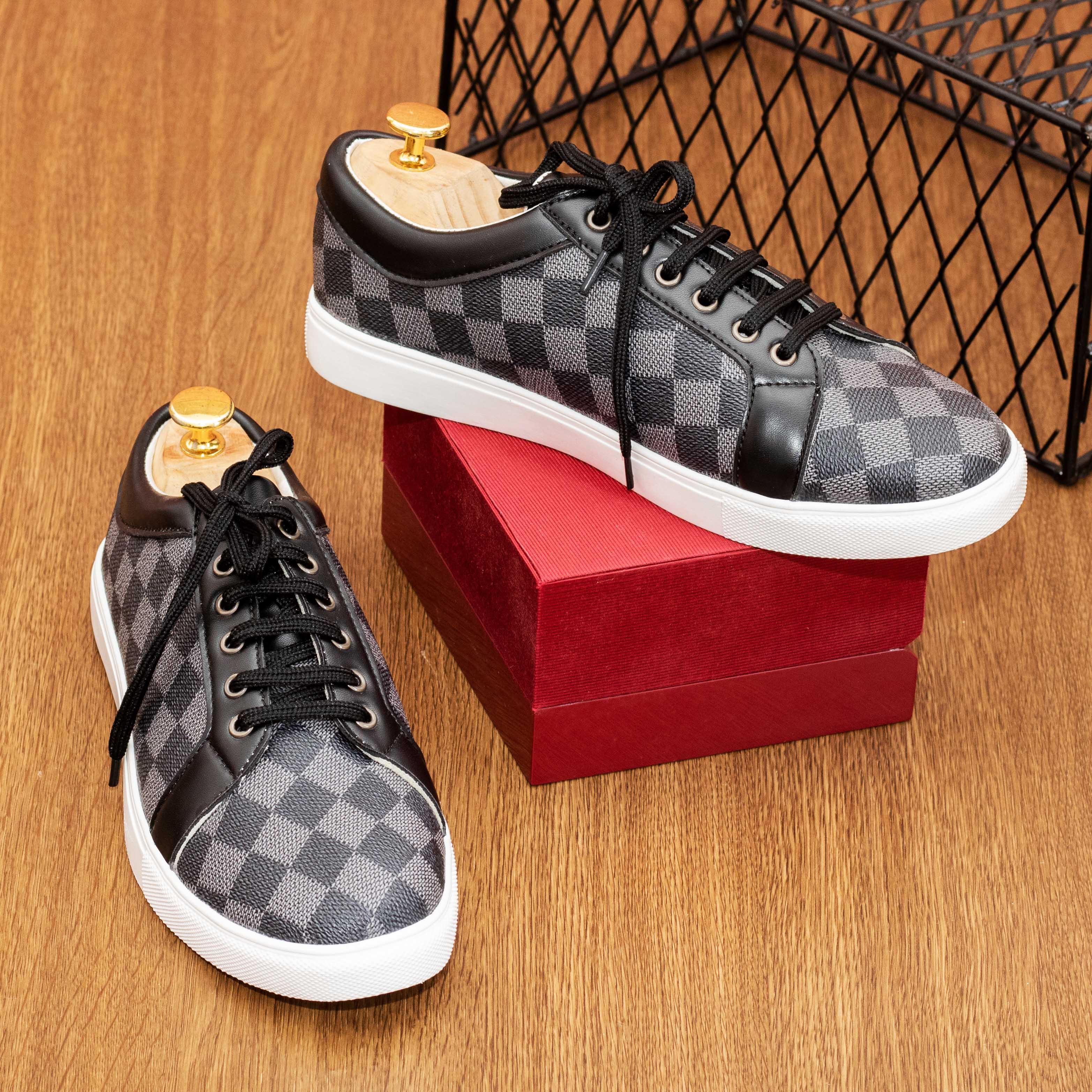Giày sneaker nam, Giày thể thao nam, Giày sneaker phong cách thời trang 2019 mã M43. Tặng tất khử mùi nano.