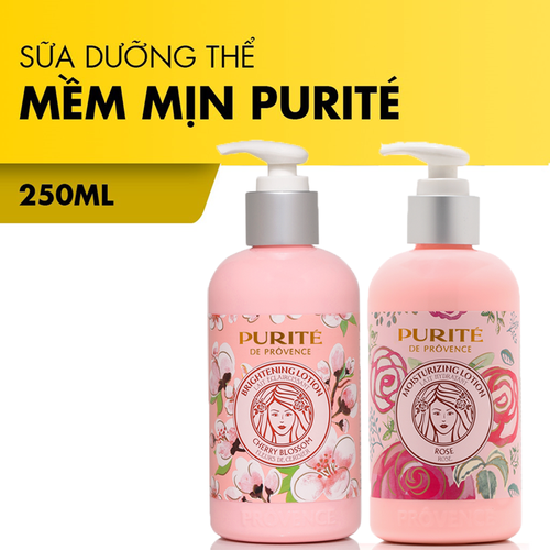 Sữa dưỡng thể mềm mịn purité 250ml