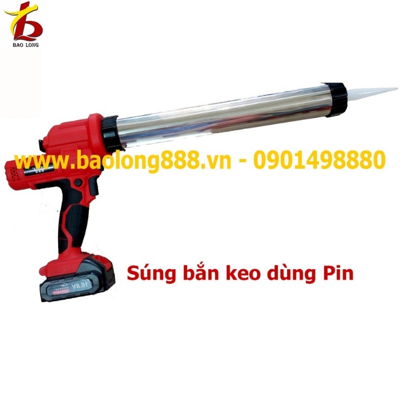 [HCM]Súng bắn keo dùng Pin đẳng cấp công trình đỡ tốn sức tốn công tiết kiệm keo khi sử dụng**Liên hệ để được giá tốt**