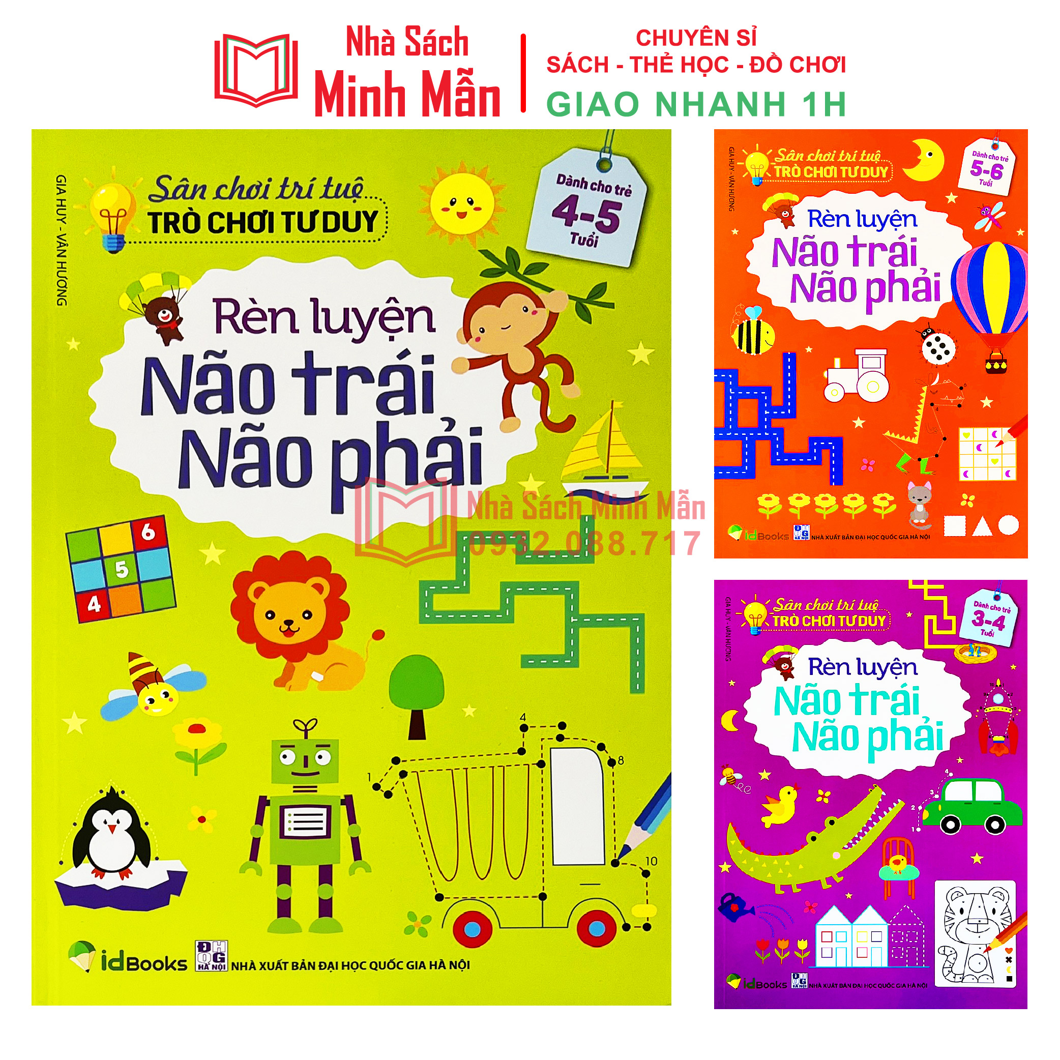 Rèn Luyên Não Trái Não Phải 3-6 Tuổi
