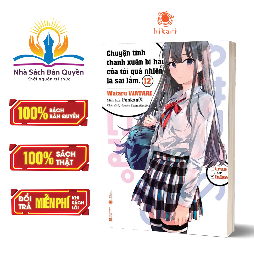 Sách - Chuyện Tình Thanh Xuân Bi Hài Của Tôi Quả Nhiên Là Sai Lầm - Tập 12 - Bản Đặc Biệt Bìa Cứng