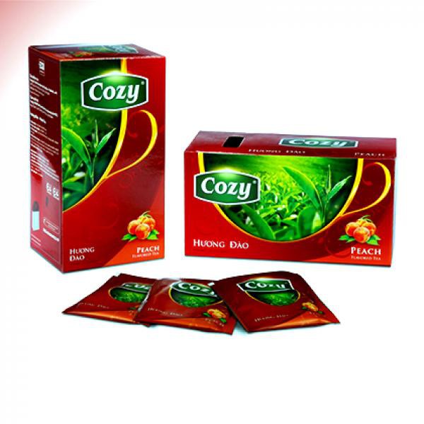 Trà đào Cozy túi lọc