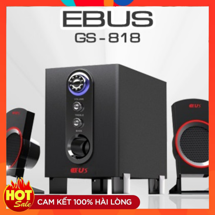 Loa máy tính, Loa vi tính EBUS 2.1 - Kết nối USB/Thẻ nhớ - Bảo hành 12 tháng