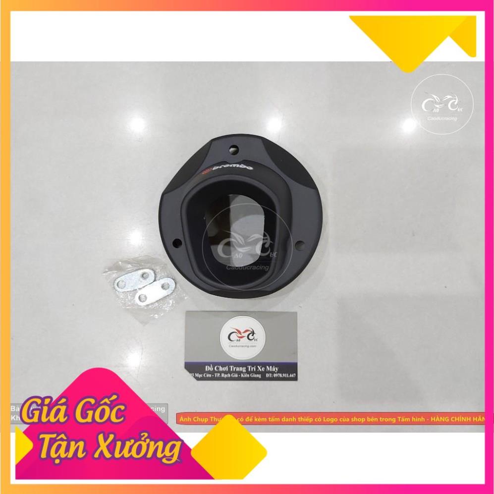 Chụp pô tfx kèm pát chế cho ex150 đen mờ - cacbon cd68