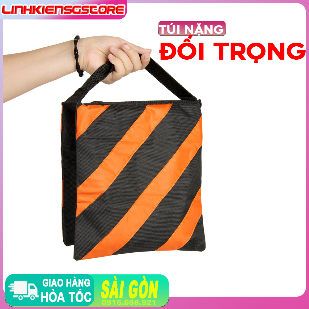 Túi đựng cát cân bằng cho chân đèn, túi cát đối trọng treo chân quay phim nhiếp ảnh studio cho giá đỡ đèn chân máy boom arms