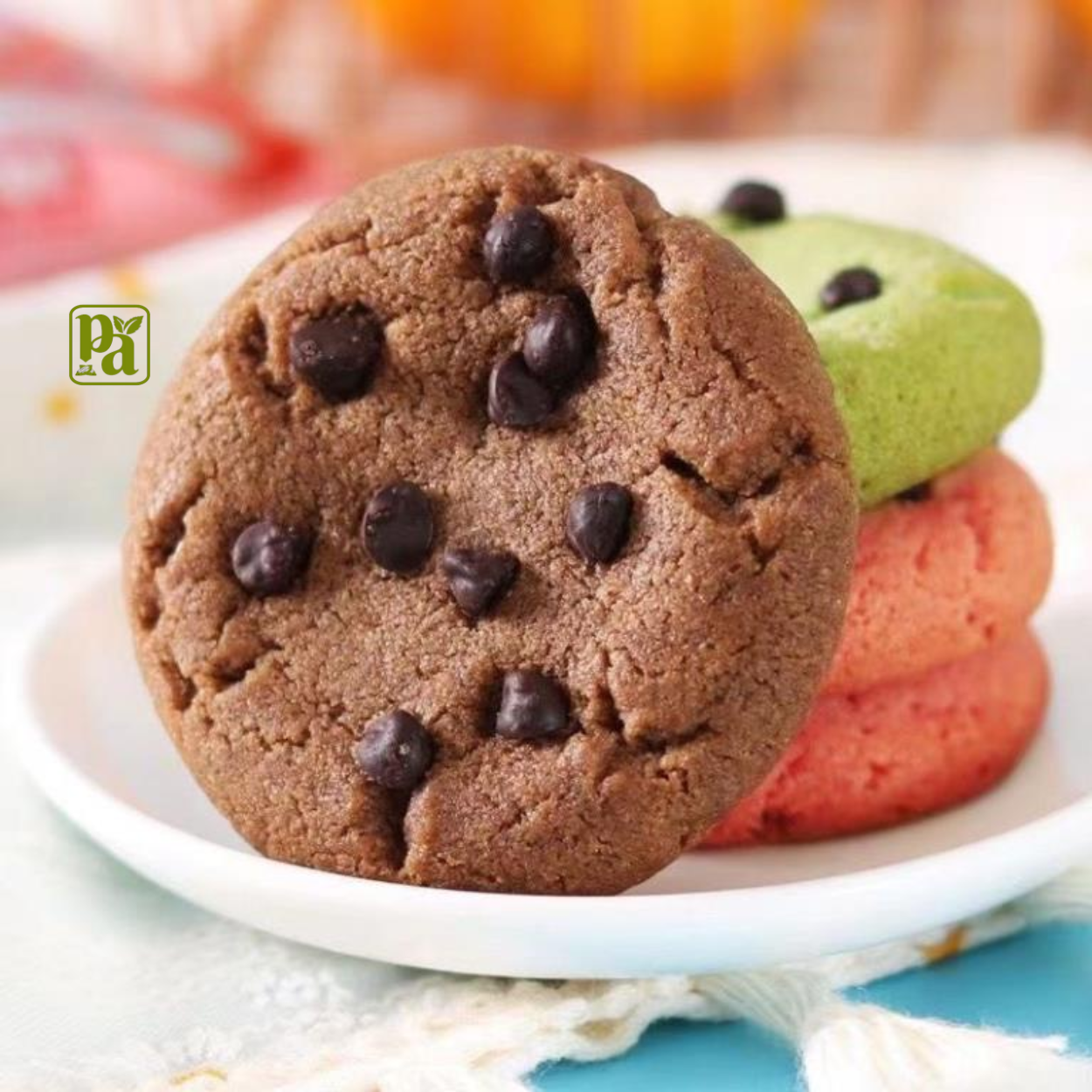 Bánh cookie mềm socola chip nhân sữa chua dẻo nhập khẩu ăn vặt, ngọt dịu ngon miệng