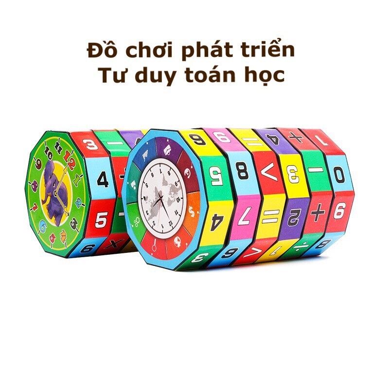 Đồ chơi trẻ em rubic toán học, phát triển khả năng tính toán, kích thích tư duy trí não phát triển cho bé từ 4 đến 8 tuổi 3