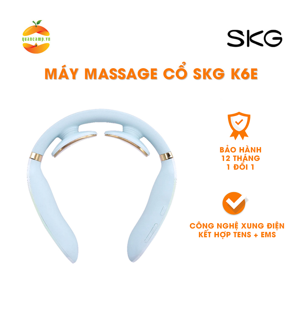 Máy mát xa cổ skg k6e neck massager