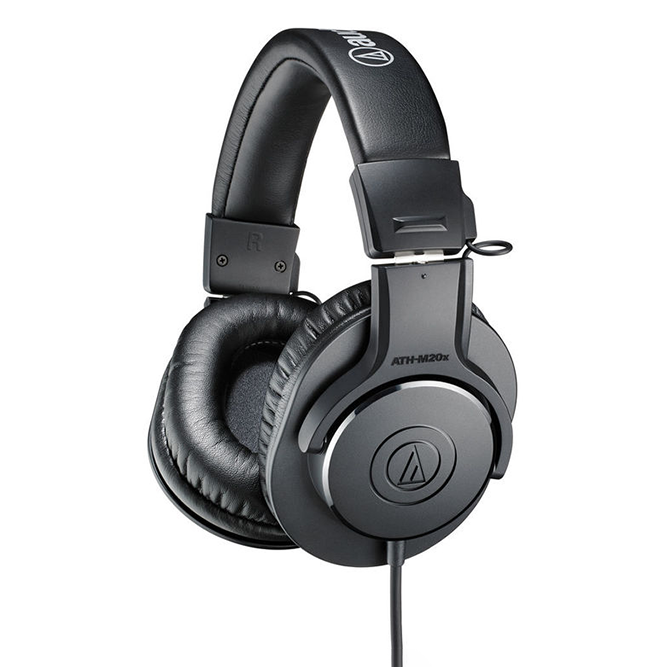 Tai nghe kiểm âm cho phòng thu chuyên nghiệp | Audio Technica ATH-M20X