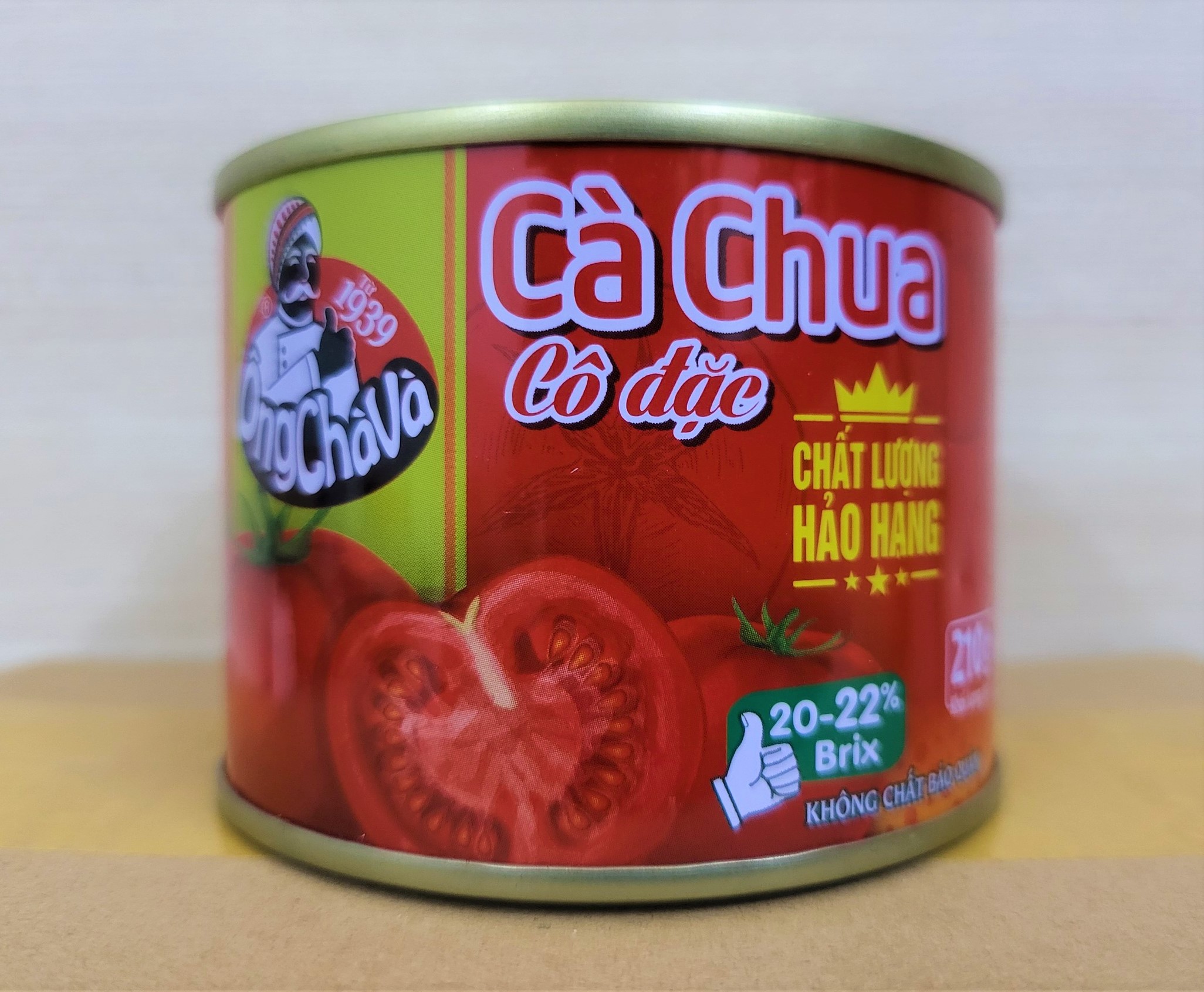 Ông chà và cà chua cô đặc double concentrated tomato paste