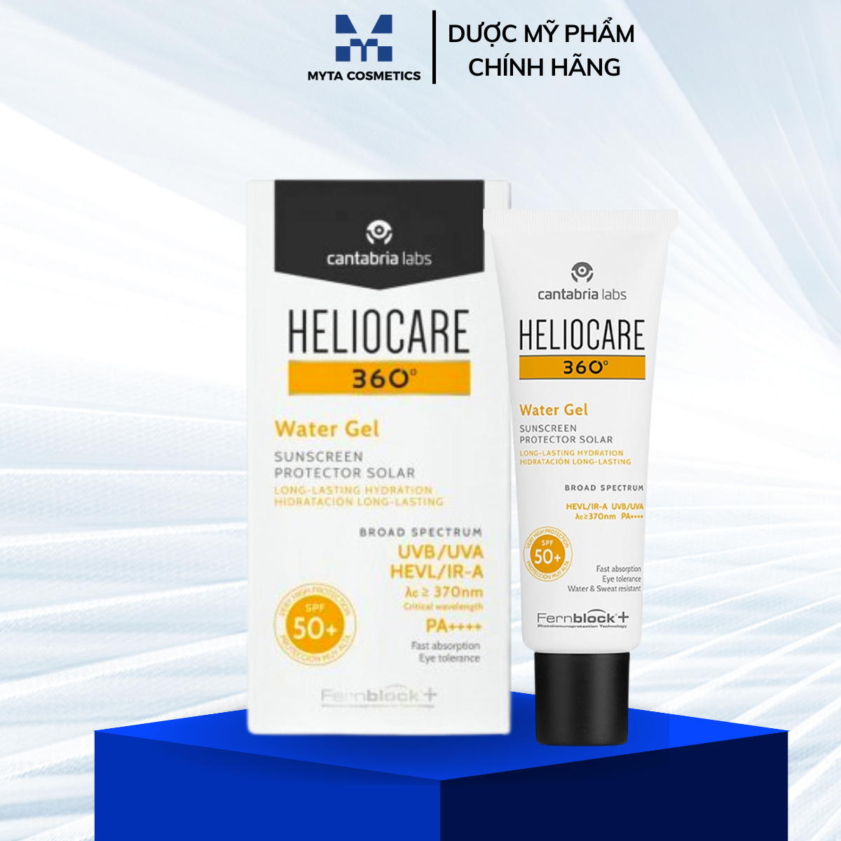 Heliocare water gel - kem chống nắng heliocare spf 50+ 50ml