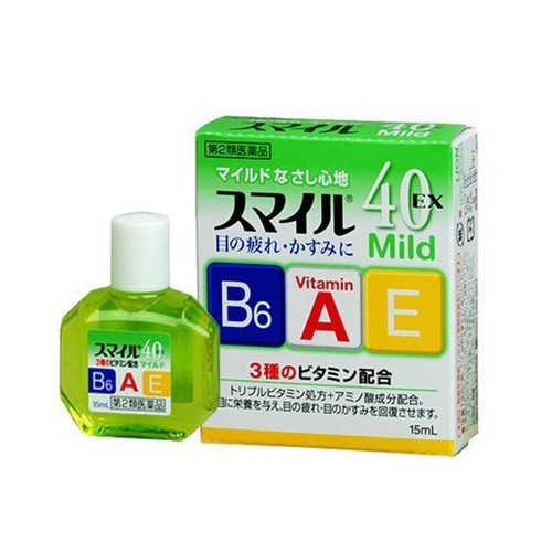 Nước nhỏ mắt Nhật Bản Lion Smile 40EX 15ml
