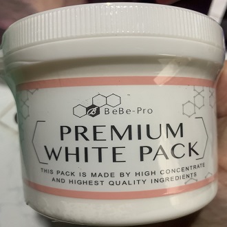 Mặt nạ ủ trắng da nhật bản bebe-pro premium white pack 400gr