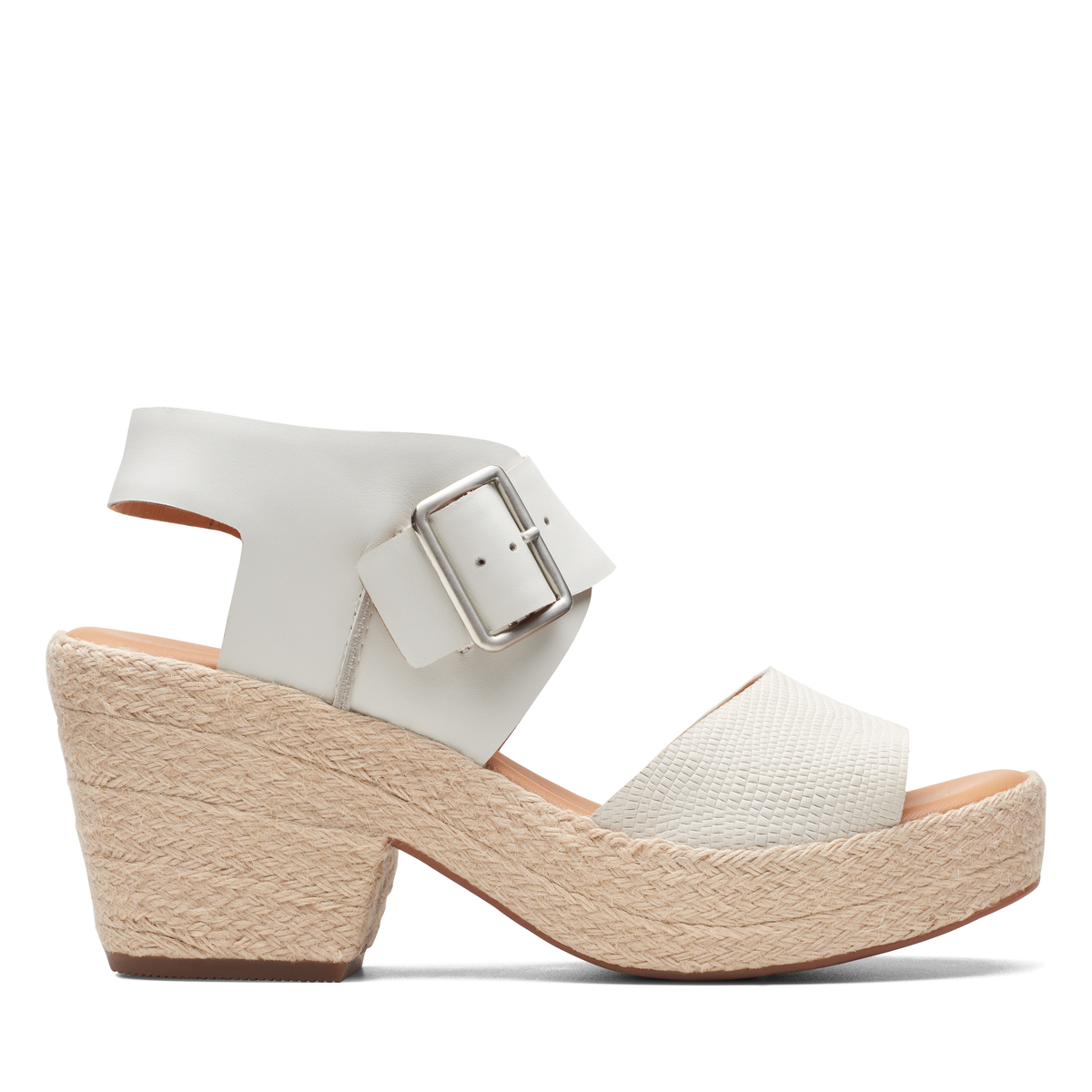 Giày Sandal Đế Xuồng Da Nữ Clarks - KimmeiHi Strap