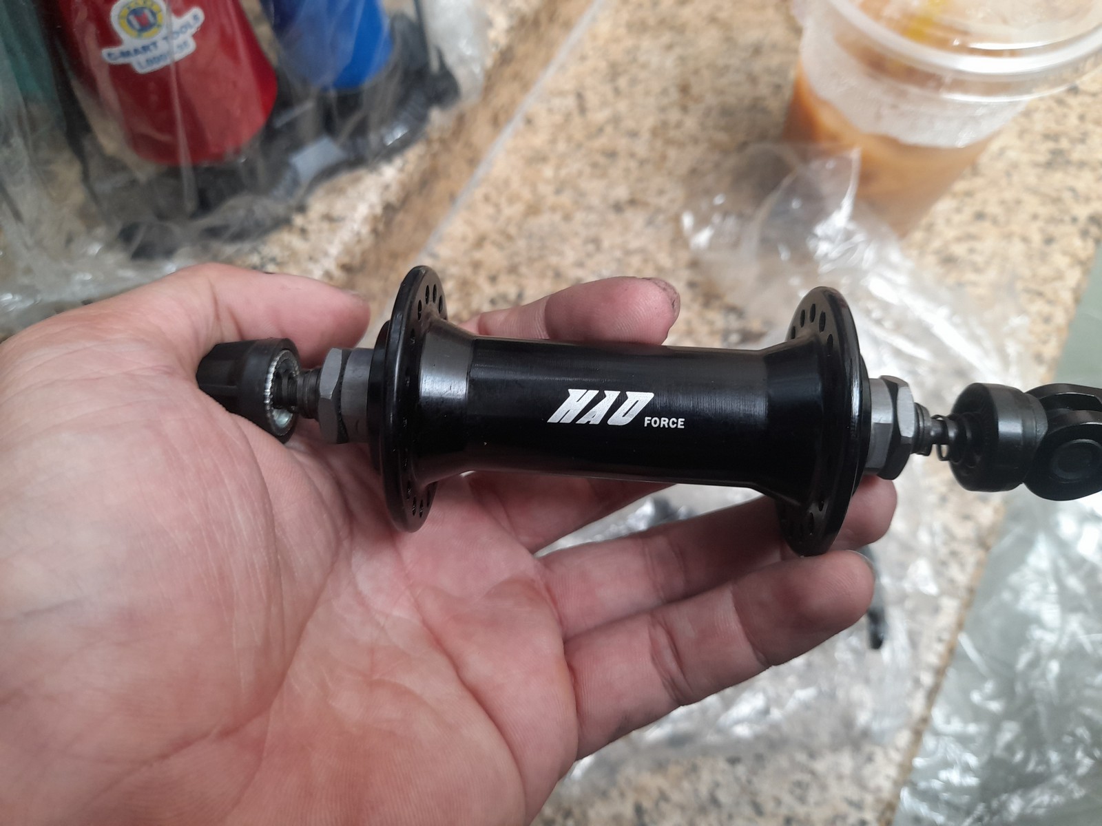 May ơ, Moayo, đùm nhôm bạc đạn xe đạp thể thao, líp vặn 36 lỗ
