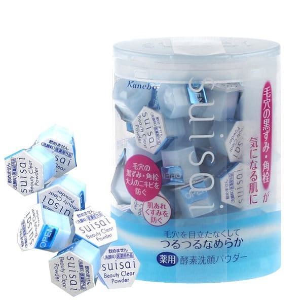 Bột sữa rửa mặt SUISAI KANEBO Beauty Clear Powder [32 viên] - bột rửa mặt SUISAI KANEBO