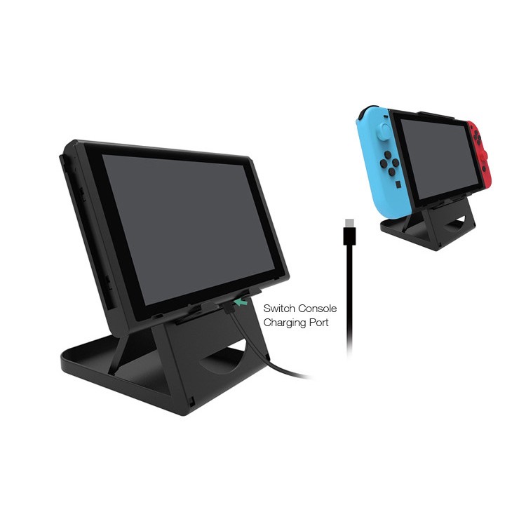 Giá đỡ đứng thương hiệu DOBE có thể điều chỉnh 6 mức cho Nintendo Switch