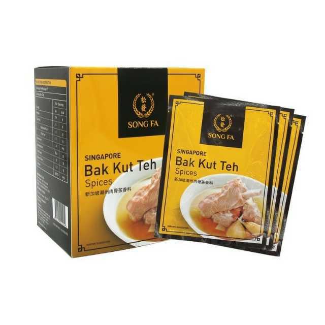 [HCM]COMBO 3 GÓI BAK KUT TEH SONG FA, SONGFA trà thịt sườn