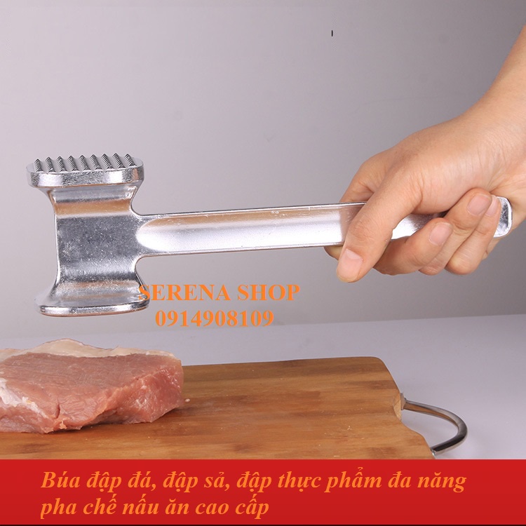 Búa đập đá, đập sả, đập thực phẩm đa năng pha chế nấu ăn cao cấp