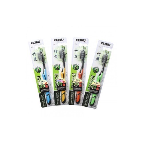 Bàn chải đánh răng BOSSI combo 30 chiếc than hoạt tính cao cấp