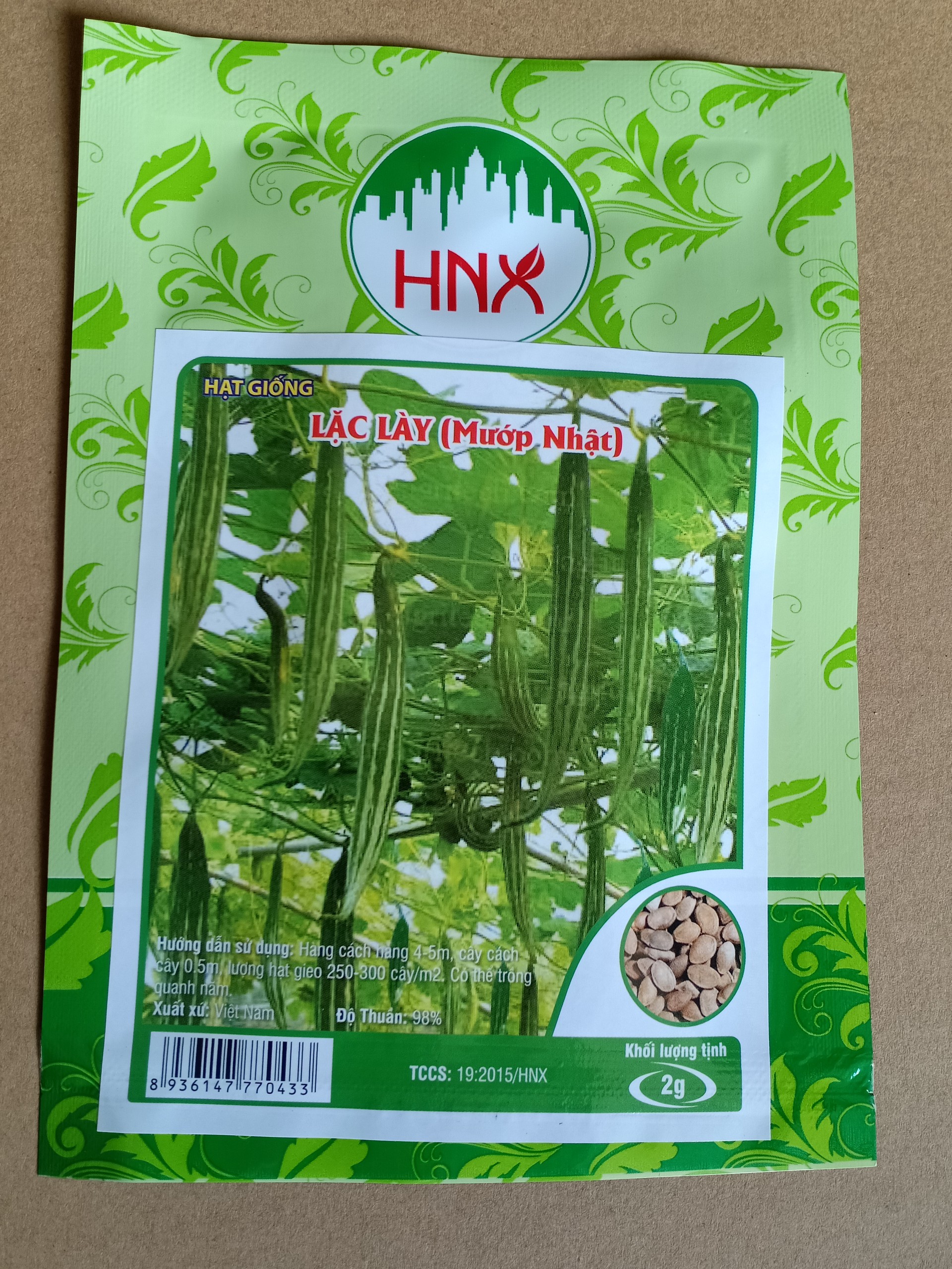Hạt giống lặc lày - gói 2g