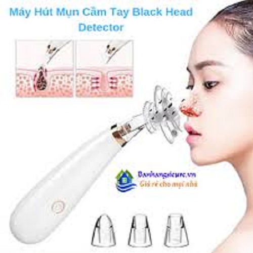 Máy hút mụn đầu đen 3 đầu thay thế Black Head Detector