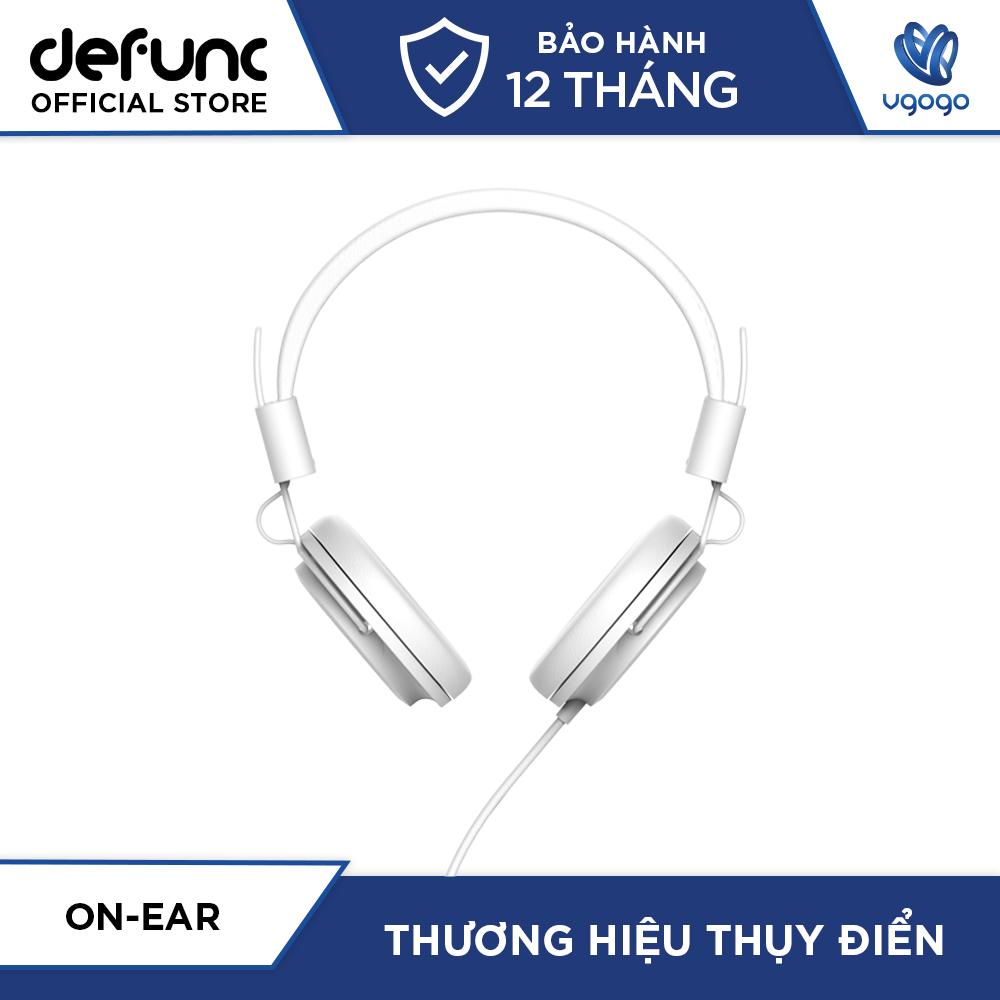 Tai nghe chụp tai chống ồn defunc basic headphone d133 chống ồn toàn diện thiết kế thời trang & thoải mái - nhà phân phối chính thức