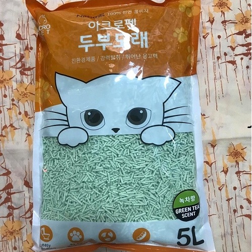 Cát Đậu Nành - Cát Đậu Phụ (Cát Xả Bồn Cầu) - Trà xanh