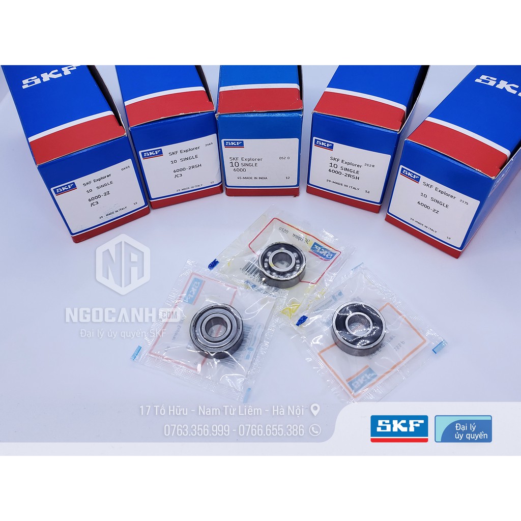 Vòng bi bạc đạn 6000 skf chính hãng