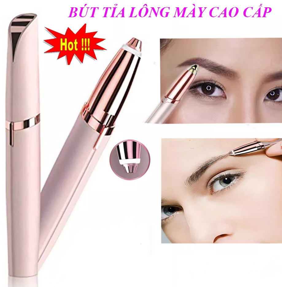 Bút tỉa lông mày - máy tỉa lông mày cao cấp thiết kế nhỏ gọn sang trọng