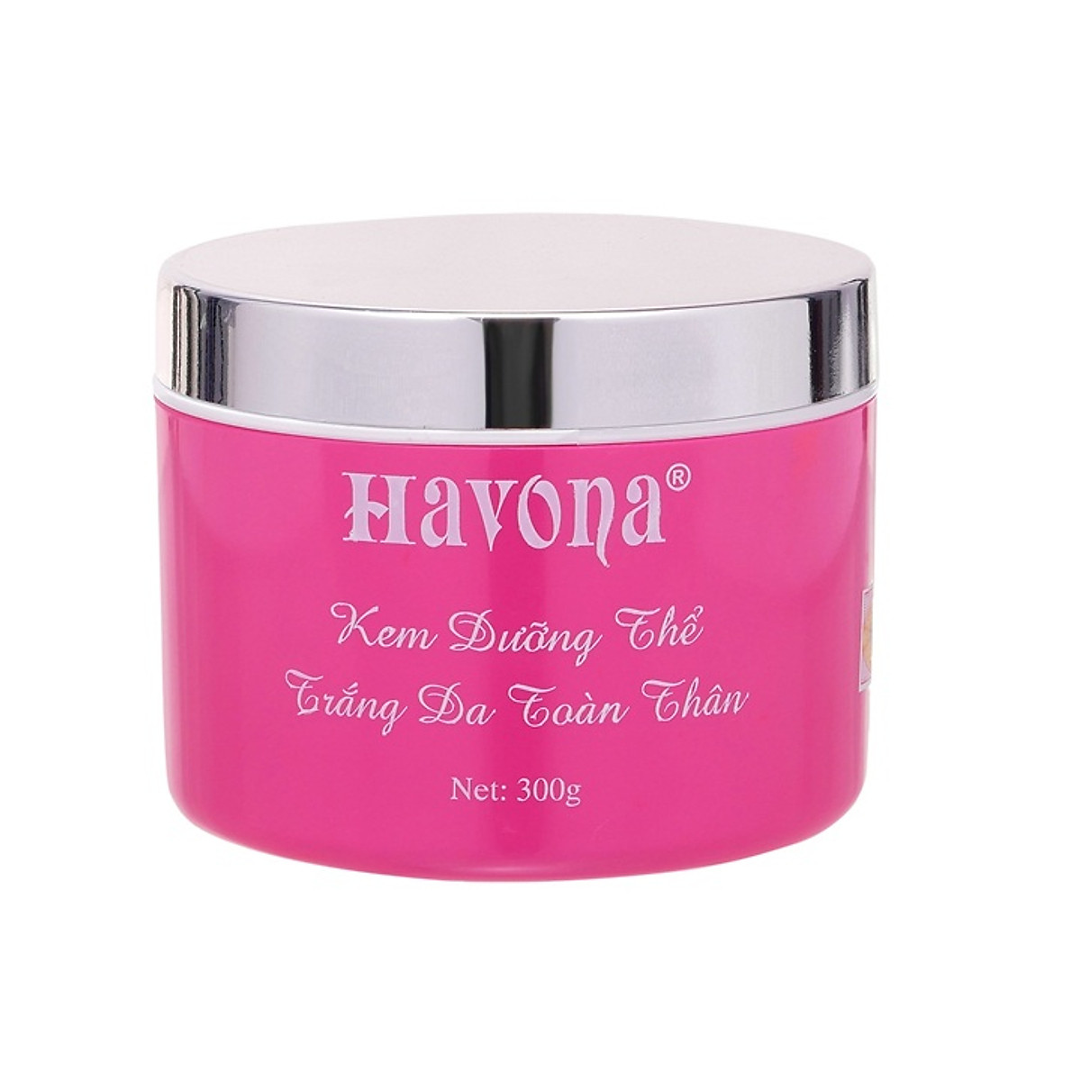 Kem dưỡng trắng toàn thân havona hồng 300g