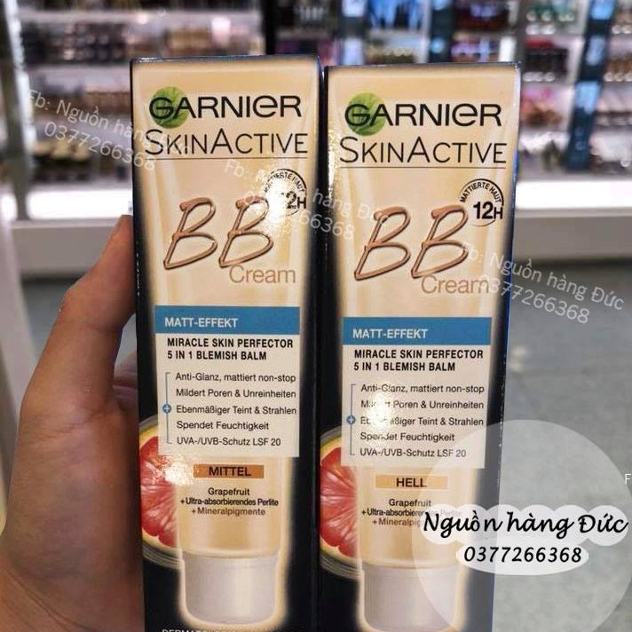 Kem nền bb cream garnier mua tại đức!