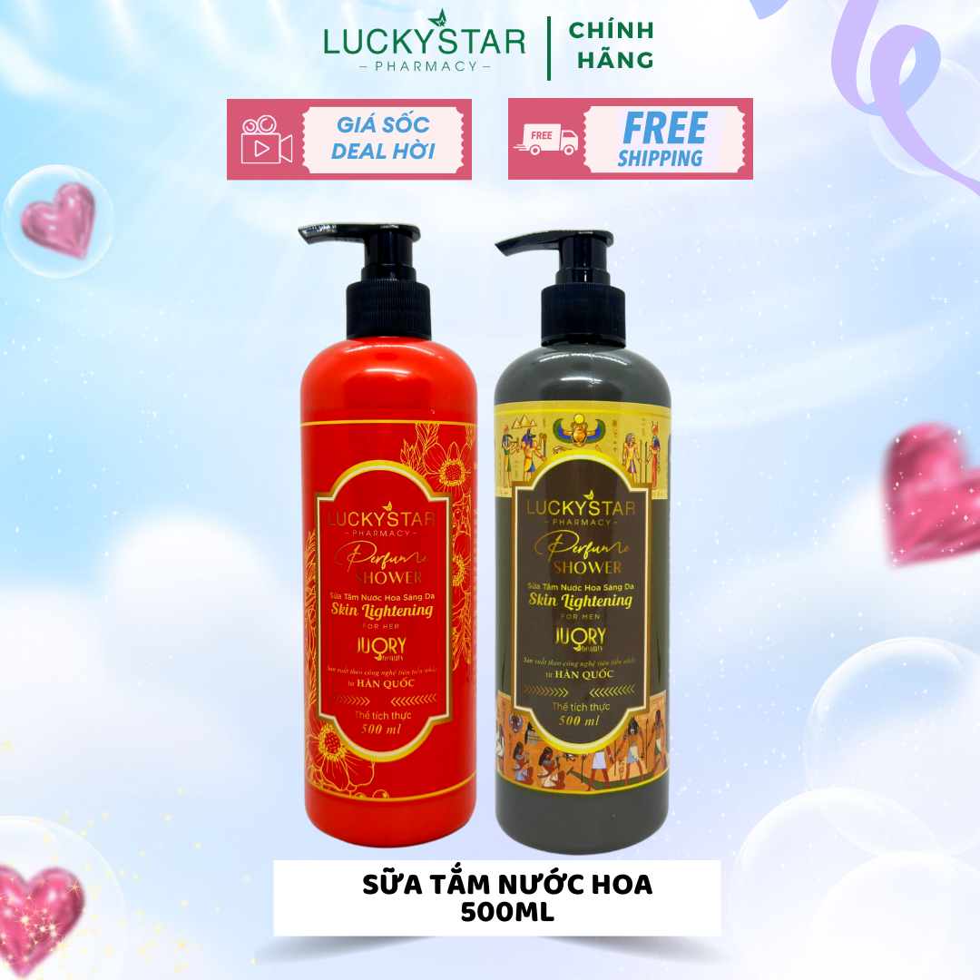 Sữa tắm nước hoa hoàng gia lucky star