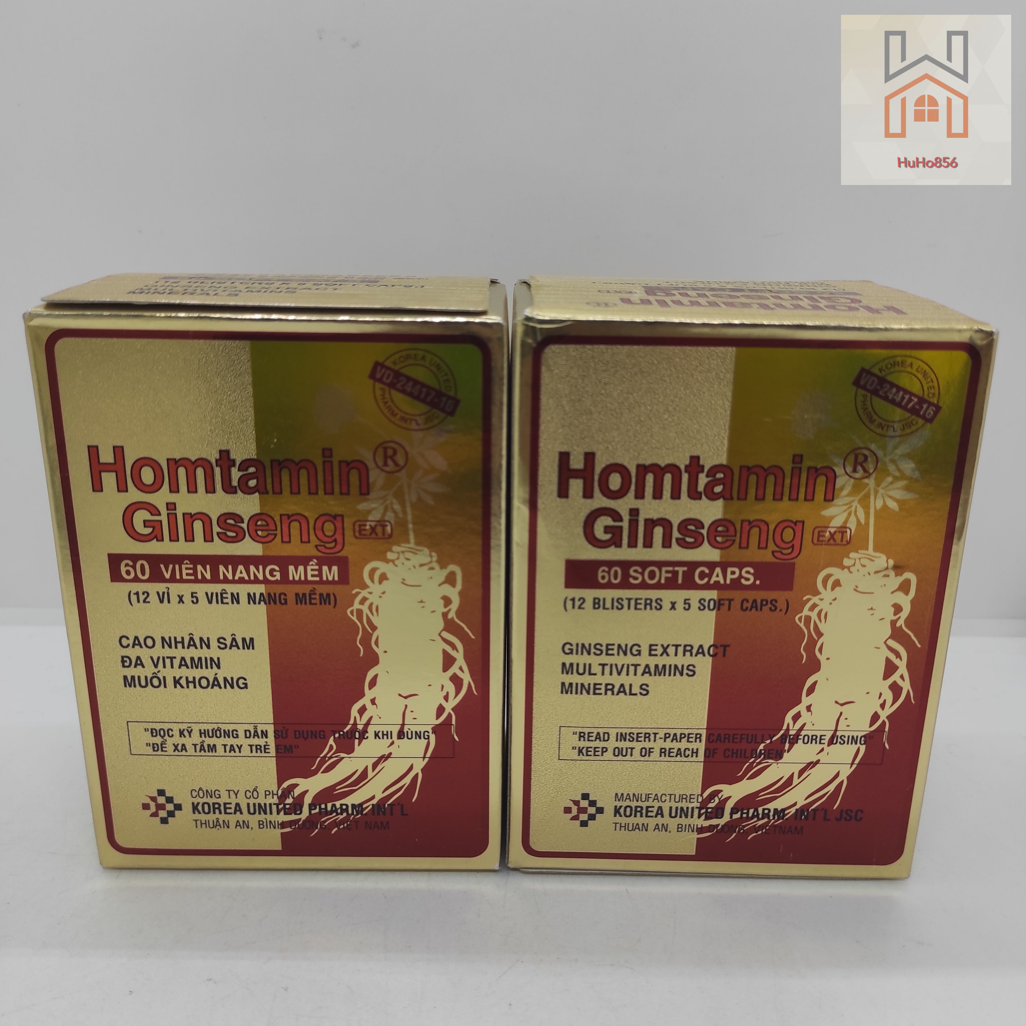 Viên Uống Bổ Sung Vitamin Homtamin Ginseng