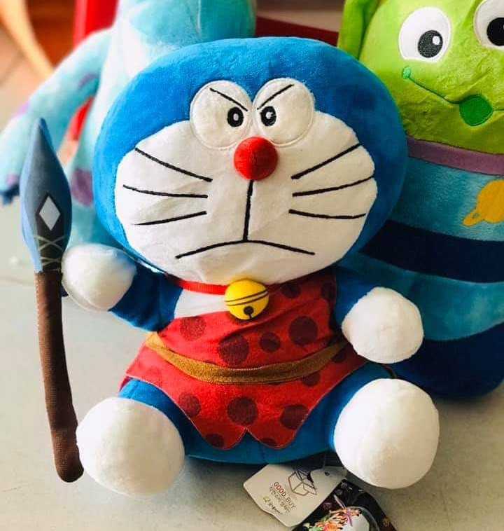 [HCM]GẤU BÔNG DOREMON THỔ DÂN MẶT CAU CÓ (28 CM) GB210