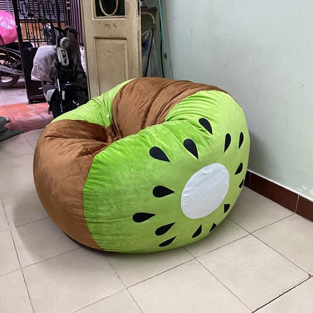 Ghế lười hạt xốp đàn hồi thư giãn cao cấp