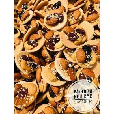 Bánh đồng tiền điều mix hạt - siêu phẩm 500g