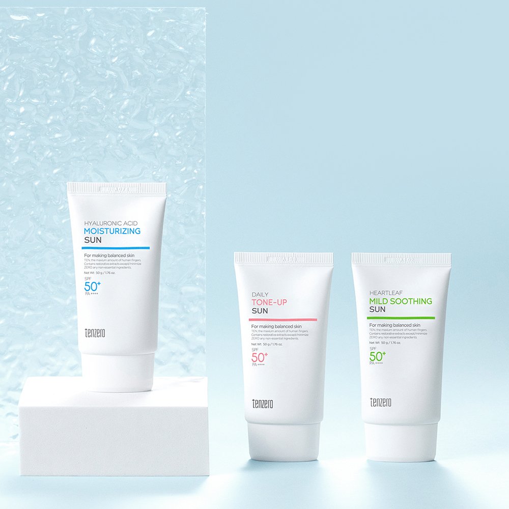 Kem chống nắng dịu da, nâng tông tự nhiên Tenzero Sun SPF 50+PA++++ 50g