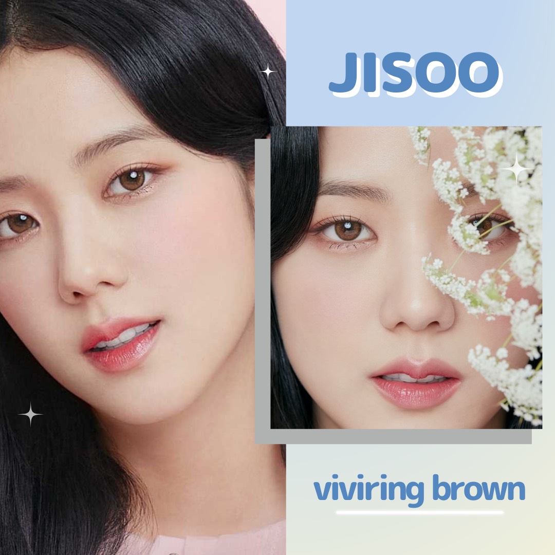 [Mã LazXuHuong02 - giảm 25k đơn từ 199k] Lens cận | Kính áp tròng Viviring Brown chính hãng Olens | Hạn sử dụng 1 tháng | LENSFORGIRLSS