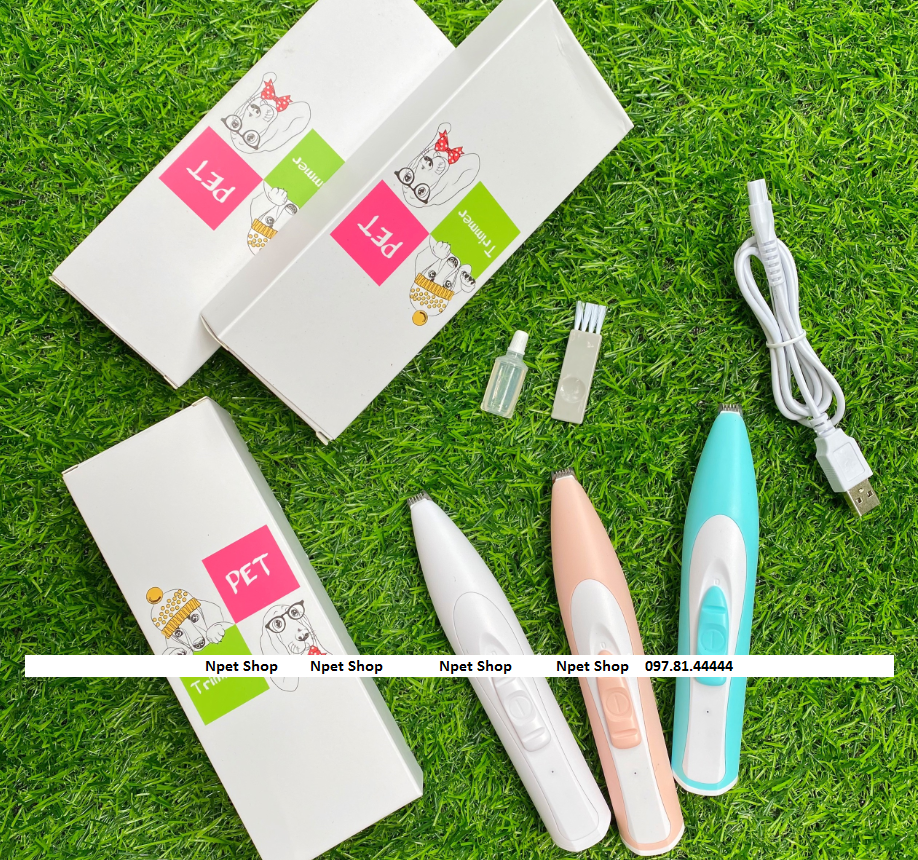 Tông đơ cạo bàn chân, cắt tỉa lông chân, lông tai, lông quanh mắt CHÓ MÈO thú cưng