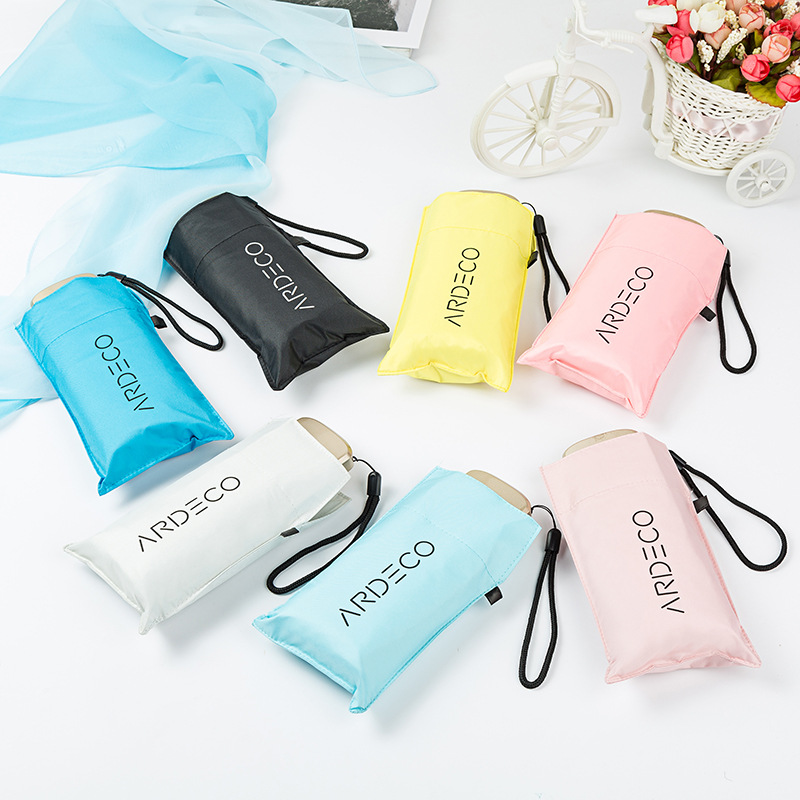 CÂY DÙ GẤP CAO CẤP SIÊU GỌN ARDECO (Nhiều màu) - [  Dù ô gấp đi mưa #Dù che nắng chống tia UV #Ô dù học sinh dễ thương]