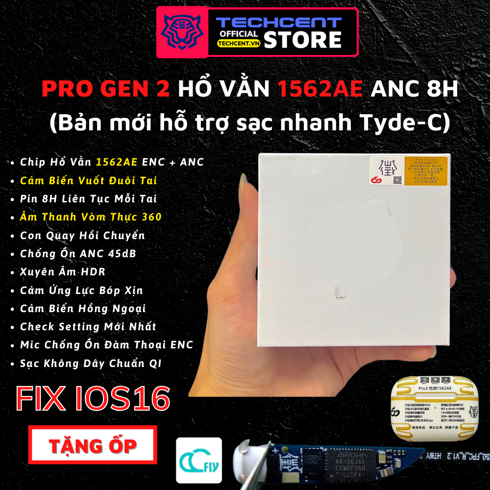 Tai nghe pro gen2 hổ vằn 1562ae - tăng giảm âm lượng - âm thanh dock - tính năng đầy đủ - earldom pro gen2